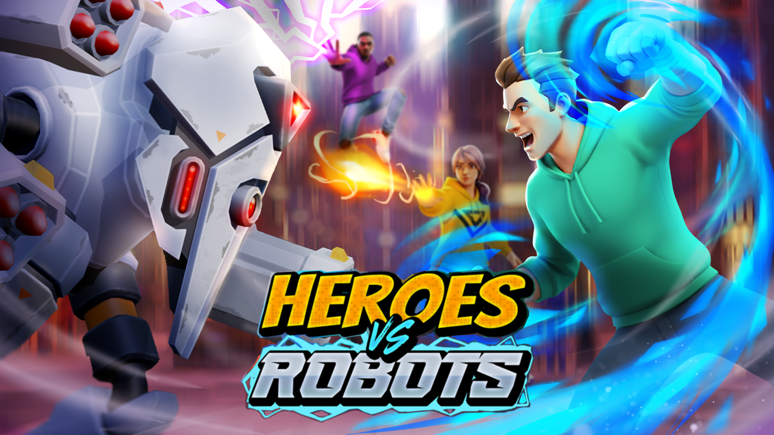 Heroes vs. Robots