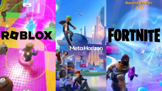User-generated content platforms — Horizon Worlds, Roblox, and UEFN
